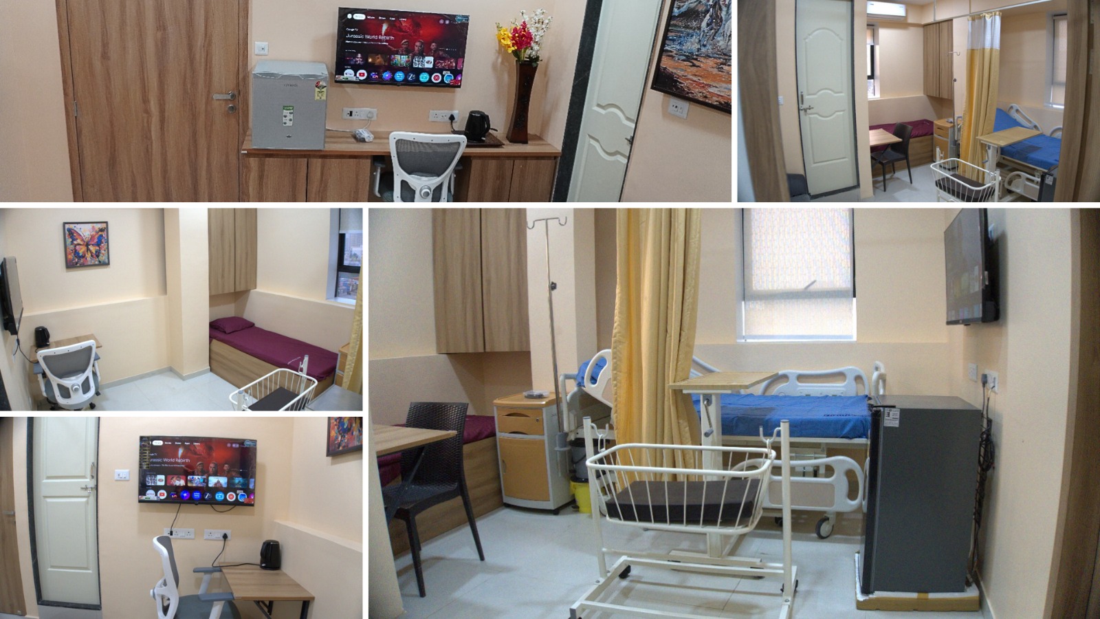 Spacious Private Rooms Nirmiti Hospital